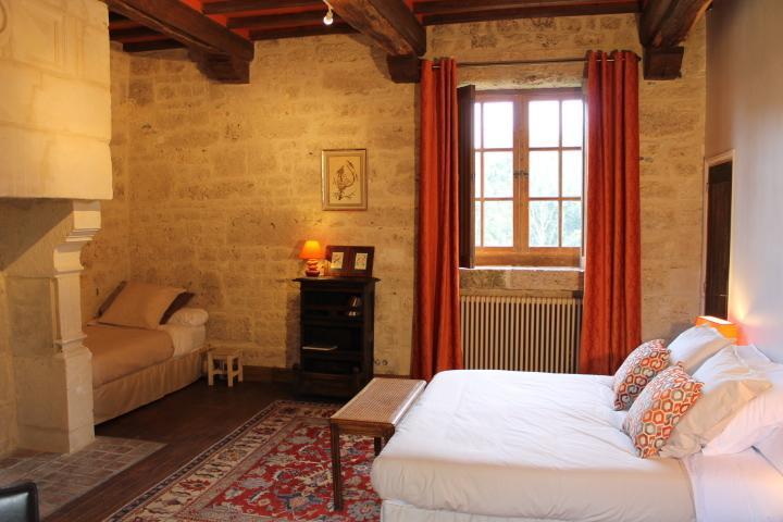 Manoir De La Guerie Bed & Breakfast Ablon Стая снимка